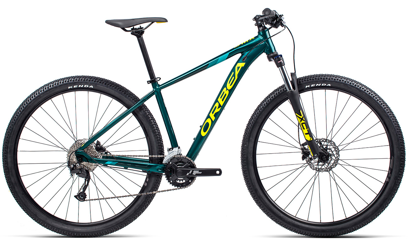 Фотографія Велосипед Orbea MX40 27,5" 2021, розмір S, Синьо-жовтий